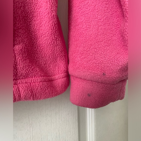 Columbia zip up pink fleece. Size large 14/16. - Picture 9 of 12